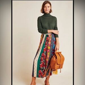 Multi print wide legged pants from Anthropologie